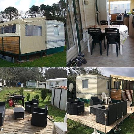 Mobilhome Bien Equipe Et Climatise Mimizan-Plage Eksteriør bilde